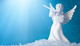 aniol na sniegu