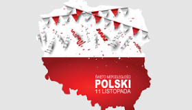 bialo czerwona mapa Polski